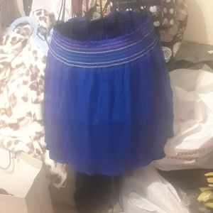 NWT Joe Boxer Junior XL blue skirt